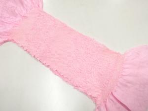 正絹　絞り　帯揚げ